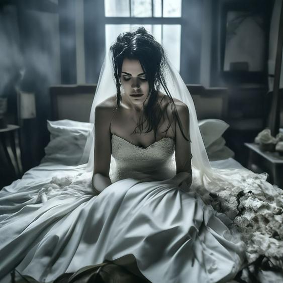 Stavo davanti allo specchio, infilando le scarpe da sposa, quando il sussurro di mia futura suocera arrivò dalla stanza accanto.