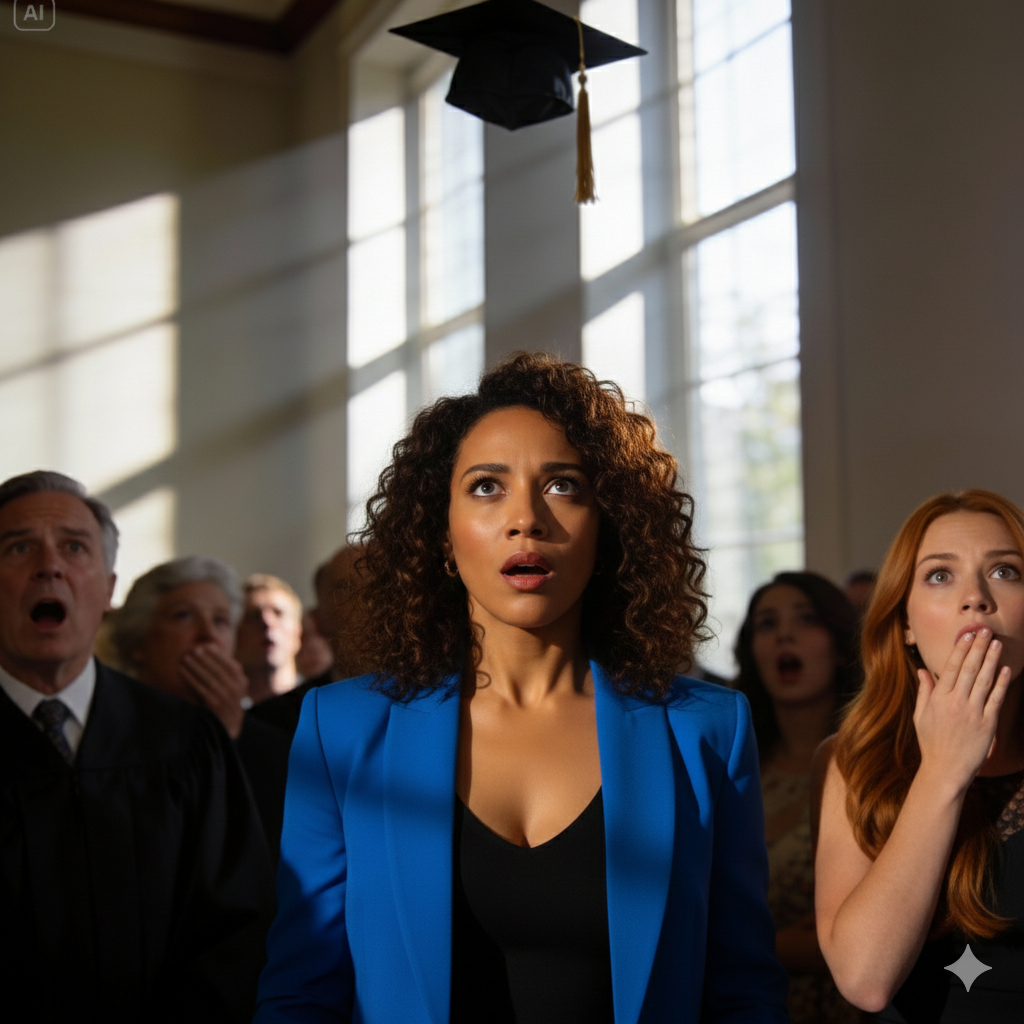 Labeled an ‘ugly college dropout’ and disowned by my family. 5 years later, I met them at my sister’s graduation party. Her professor asked, ‘You know her?’ I said, ‘You have no idea’. They had no idea who I was until…