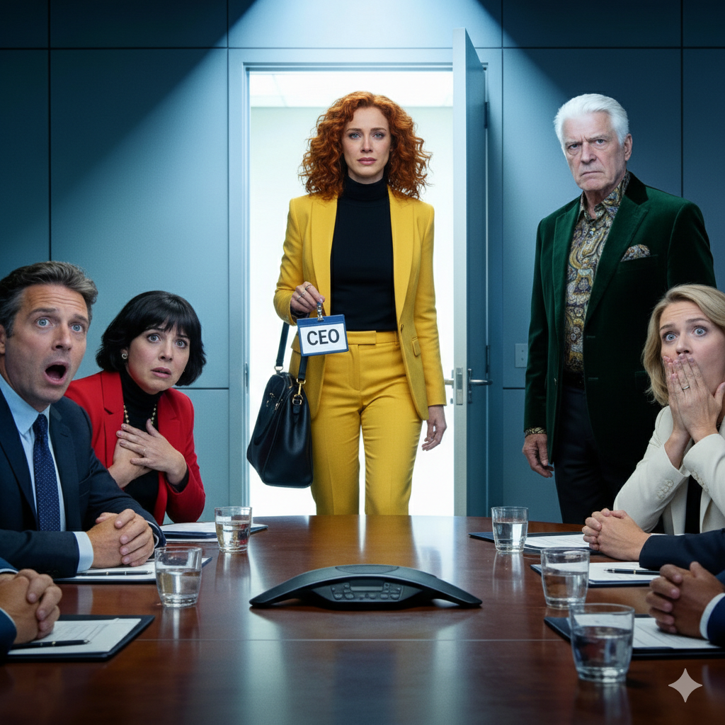 On my first day, they ordered me to clean the offices. At the board meeting, they introduced their new CEO—someone they
