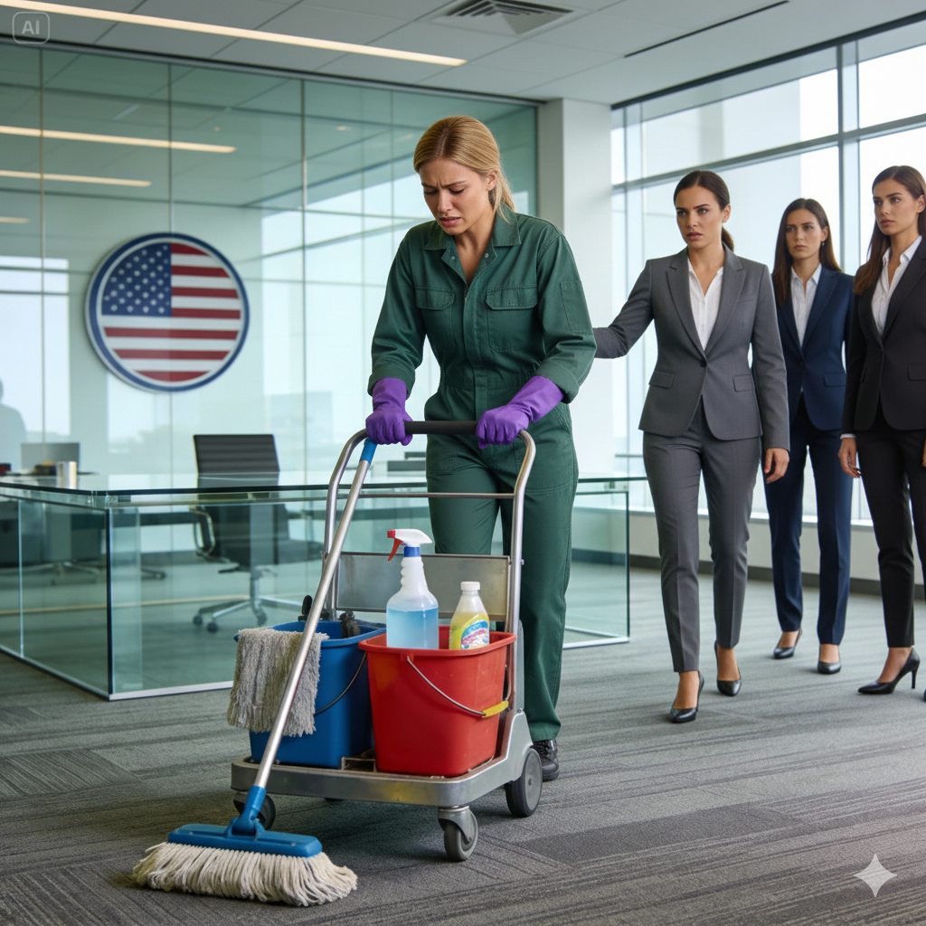 On my first day, they handed me a mop and didn’t bother learning my name. Three weeks later, I walked into the boardroom, laid my CEO badge on the table — and started firing people.