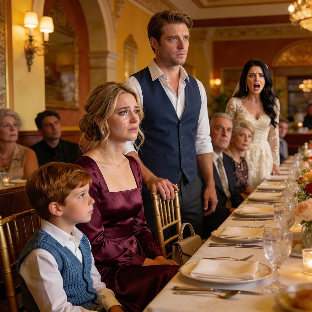 My cousin mocked me in front of everyone for being a single mom. My uncle joined in. Then her fiancé walked to me and said something that silenced the entire room.