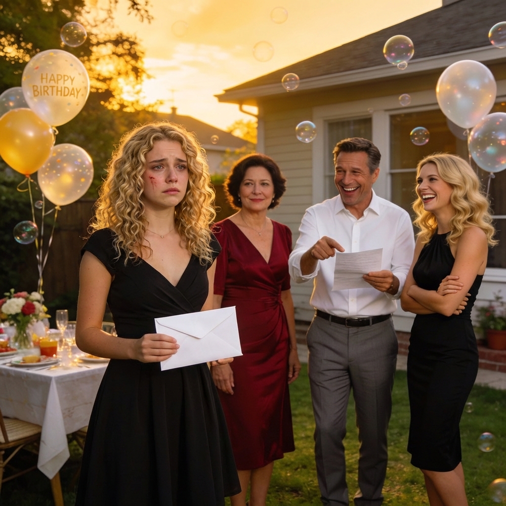 On my birthday, my mom handed me an envelope and smiled. Inside was a notice saying I was no longer family—and a bill for raising me.