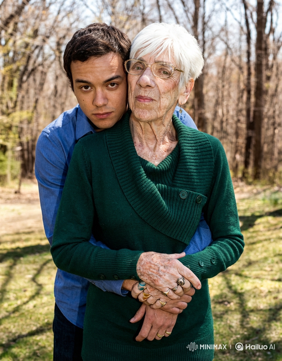 L’età non conta quando si tratta d’amore: un ragazzo di 31 anni e una signora di 91 anni condividono la storia della loro felicità familiare!