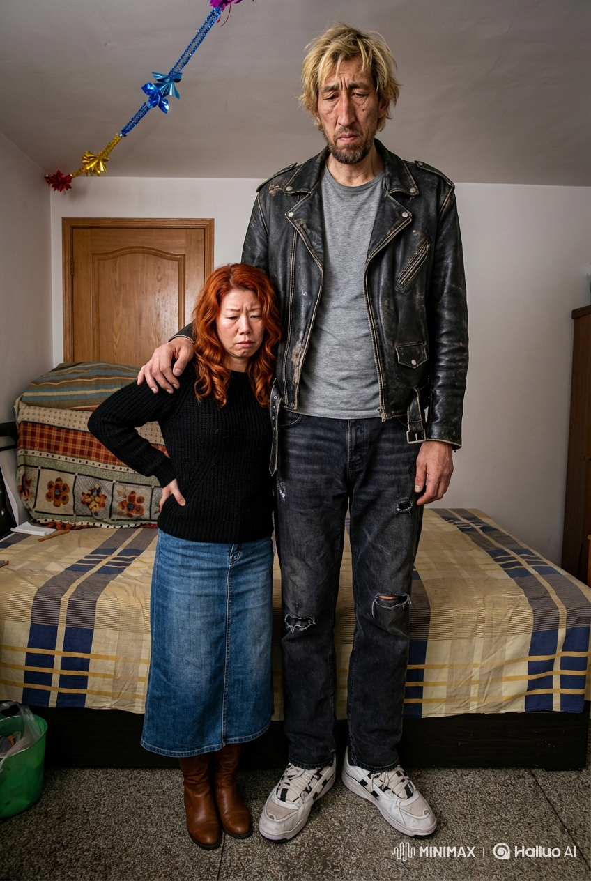 Uno degli uomini più alti ha scelto una moglie che è alta solo 1,60 metri e è diventato padre a 57 anni: come appare loro figlio?