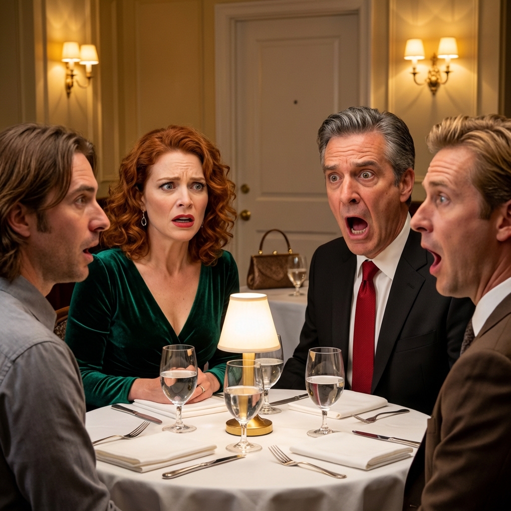 After 10 years of marriage, my husband finally invited me to his company dinner. The moment I spoke to his partners in their native