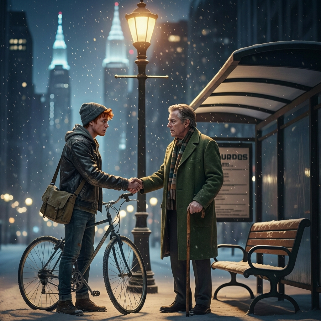 Tutti Ignorarono il Vecchio Smarrito, Finché una Ragazza Nera Non Gli Prese la Mano: Era un Miliardario… 