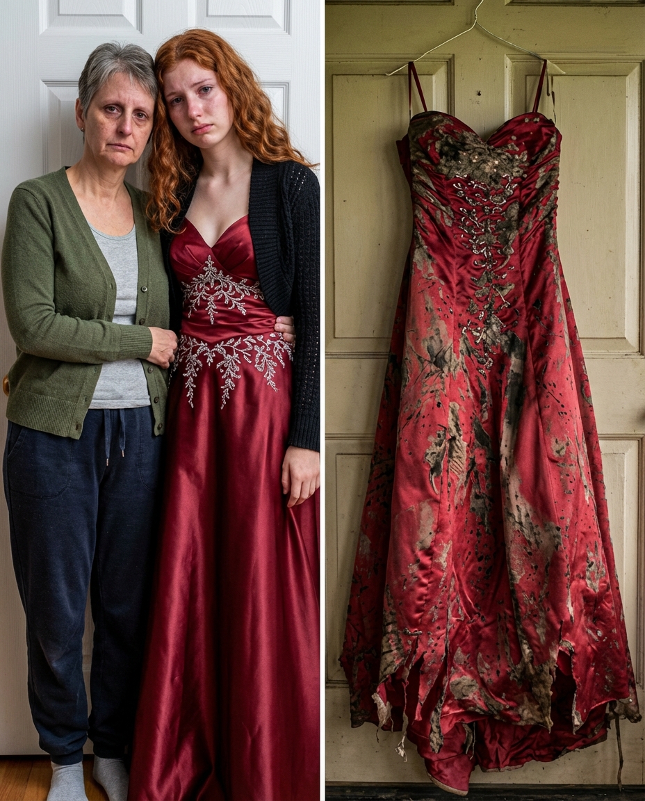 Mia madre ha cucito il mio abito da ballo una settimana prima di morire… ma la notte prima del ballo mi ha distrutta.