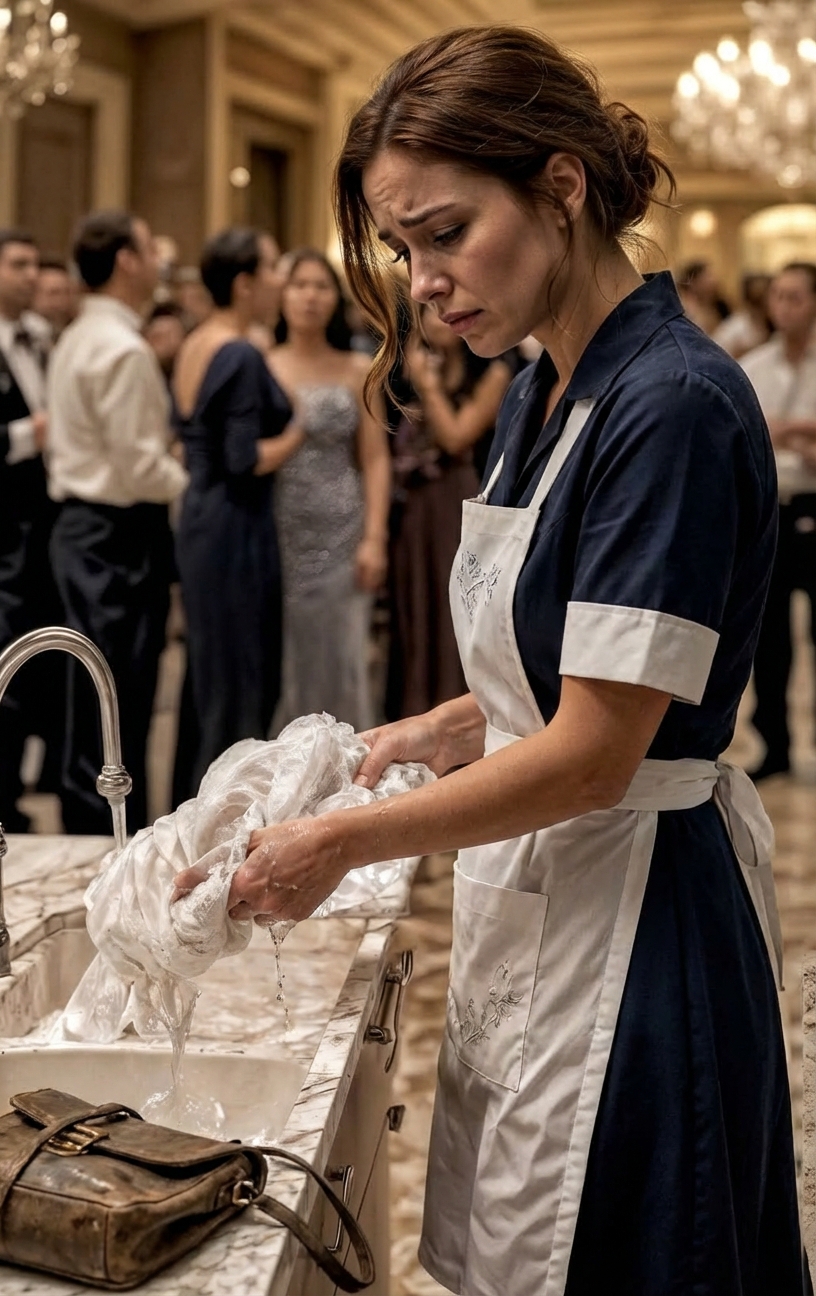 “Al gala la trattavano come una semplice domestica, senza sapere che il padrone di casa, un miliardario, era proprio suo marito.”