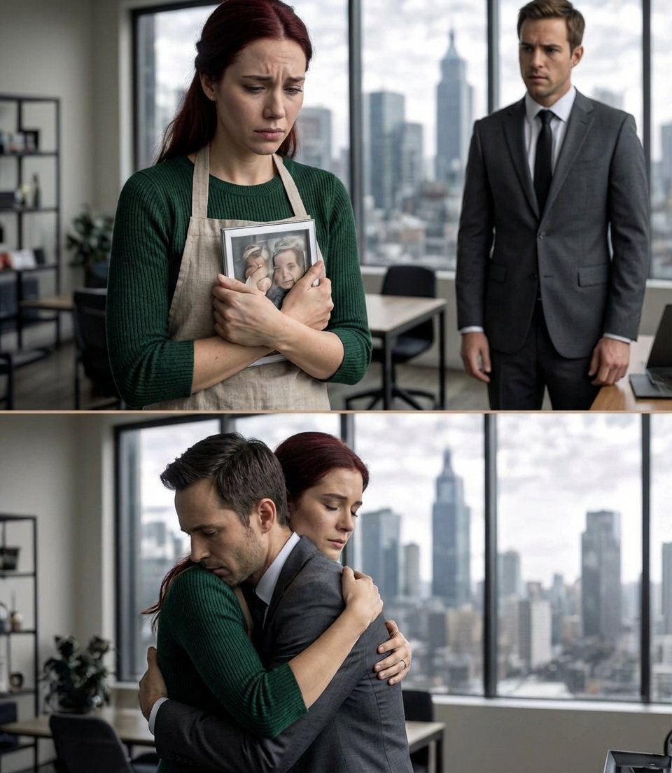 Poi scoprì una sua foto sulla scrivania dell’Amministratore Delegato: la ragazza timida aveva pulito l’ufficio sbagliato.