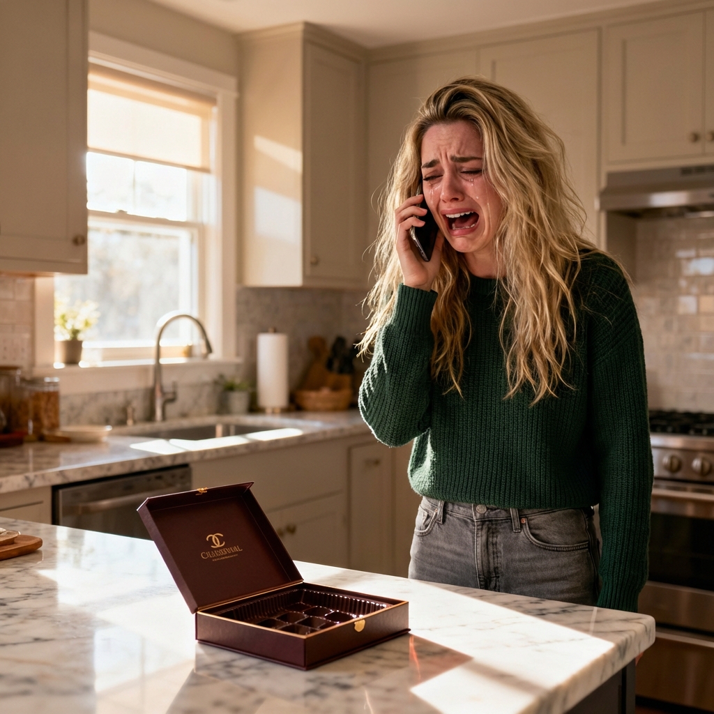 My mother-in-law called sweetly, “Did you enjoy the gourmet chocolates?” I smiled and said, “My husband ate them all.” The silence was terrifying.
