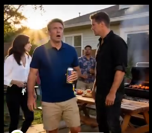 At my sister’s BBQ, my husband laughed, ‘She’s stubborn—any takers?’ Our single neighbor smiled and said, ‘Gladly. She’s the only one I’ve been watching.’ I looked at him and said, ‘Seven o’clock.’ And that’s when everything changed.