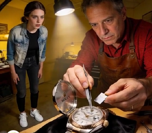 They sold my dead father’s watch to fund my stepbrother’s startup. The pawn shop owner opened the back — and froze.