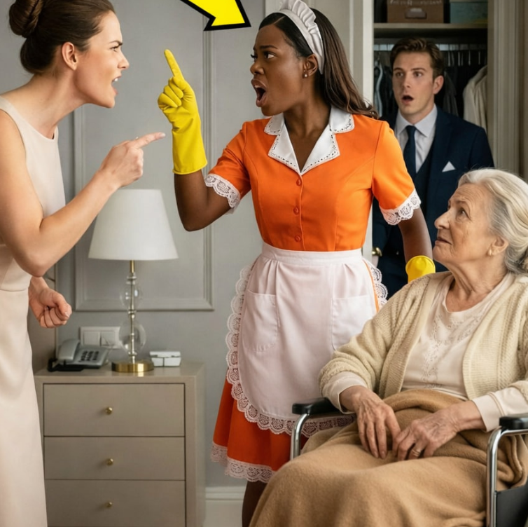 DER MILLIONÄR VERSTECKTE SICH, UM ZU SEHEN, WIE SEINE VERLOBTE MIT SEINER MUTTER UMGING – BIS DIE HAUSANGESTELLTE DAS UNERWARTETE TAT