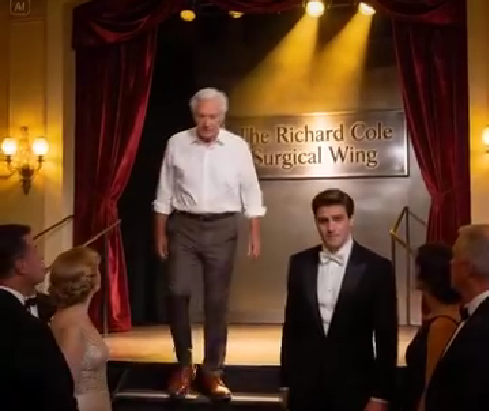 He said he was embarrassed to be the janitor’s son. I never argued. I just worked in silence — and donated $4 million to his hospital in secret. Tonight, they revealed my name… and he finally looked me in the eye.