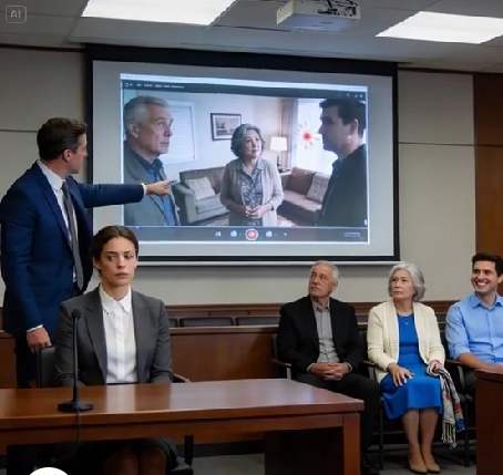 My family sat in court trying to have me committed—my father looked confident, my brother smirked… then my lawyer played one video and my father froze while my mother whispered, ‘Oh no…’.