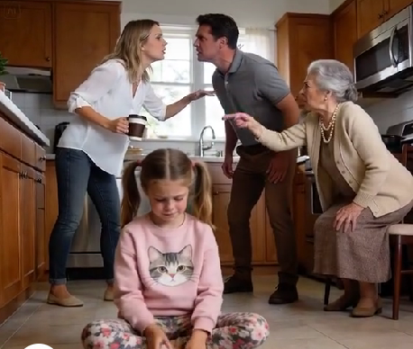 My husband said, ‘She’s too slow to be mine.’ His mother told me to replace her. I stayed silent. But on her birthday, my daughter gave him a card — and what she taped inside made him freeze in front of everyone.