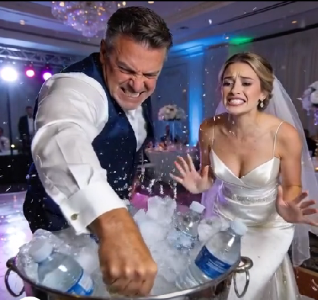 My father publicly humiliated me at my own wedding by tossing Grandpa’s gift—a faded passbook—into a tub of ice. I took it to the bank anyway. The moment the teller saw the balance, she whispered, trembling: “Do not walk out of this branch.”