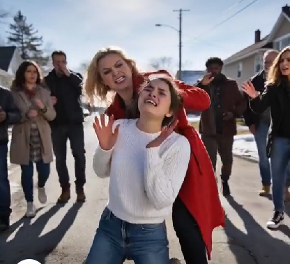 My husband’s brother lied that I seduced him and was carrying his baby. My husband didn’t even question it—he spat on me as his family dragged me into the street. Two years later, he found me… and saw the child.