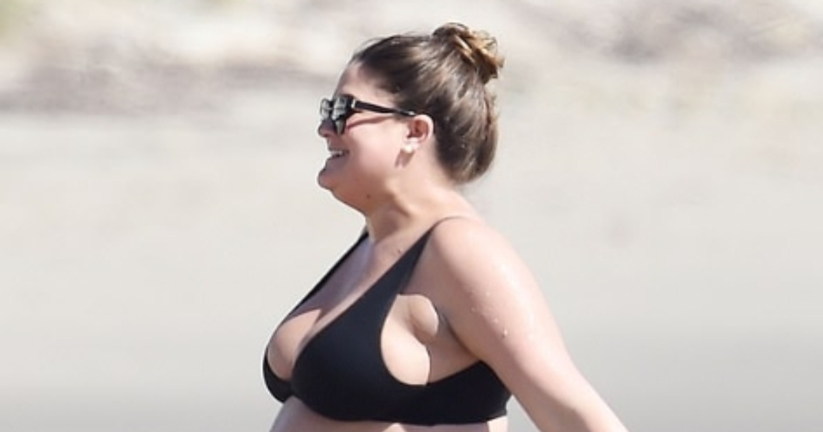 Reality Star Sorprende i Fan con un Look da Spiaggia Irriconoscibile in Gravidanza!: Riuscite a Riconoscerla?