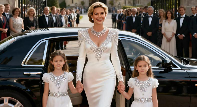 Invitò la sua “povera” ex moglie al suo sontuoso matrimonio per umiliarla, ma tutti rimasero di sasso quando lei scese da un’auto di lusso con i suoi figli gemelli e pronunciò parole che mandarono all’aria la cerimonia.