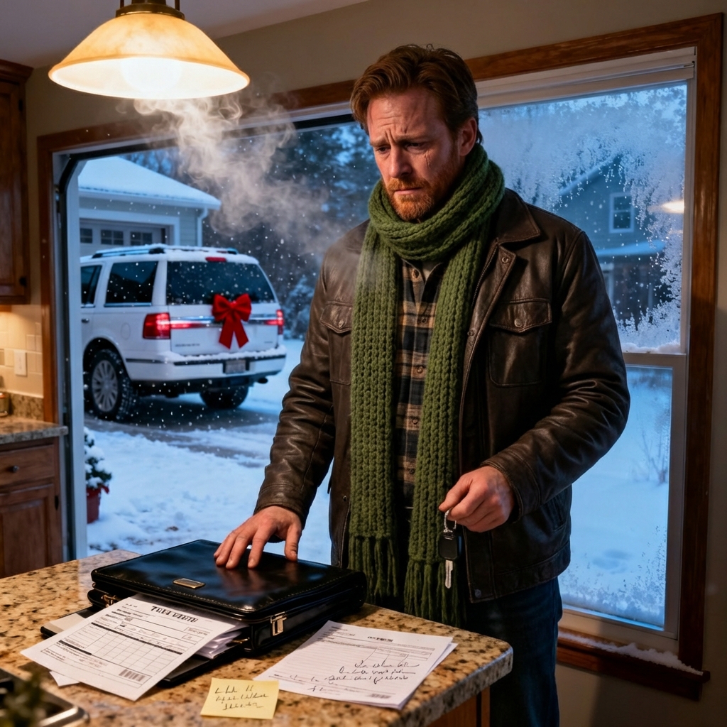 On Christmas morning, my parents surprised my sister with a luxury SUV wrapped in a red bow. Then they handed me clearance socks and smiled.