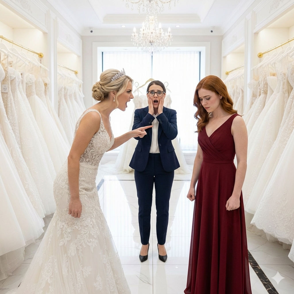 My sister humiliated me in a crowded boutique, convinced I’d still bankroll her dream wedding. Instead, I canceled everything, from the venue to the flowers—and she learned exactly who really held the power.