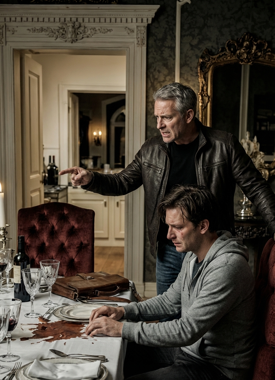 «Mia madre può mangiare in cucina con il cane», disse mio marito mentre spingeva via dal tavolo la mia anziana madre. Sua madre si limitò a sogghignare. Io mi alzai, presi la mano di mia madre… e quello che accadde dopo è qualcosa che non dimenticheranno mai.