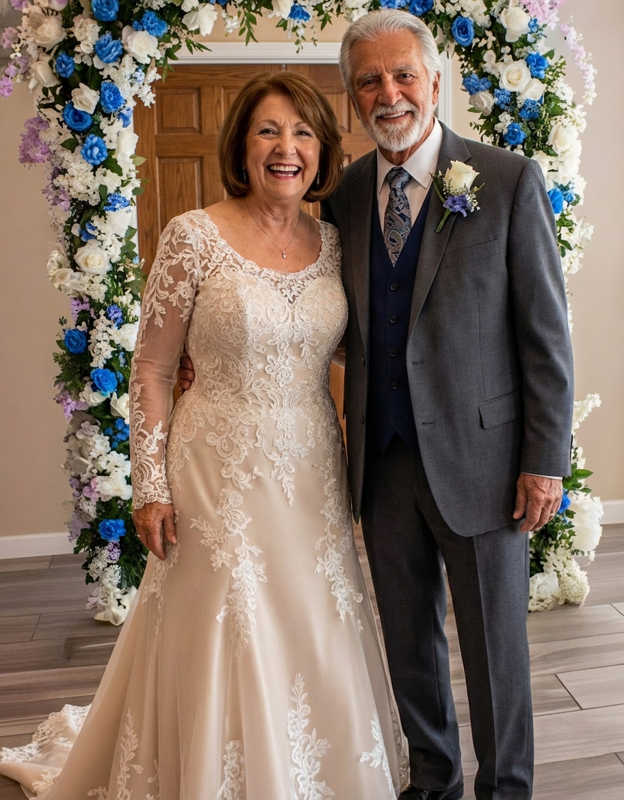 A 71 anni ho sposato il mio primo amore… poi, al ricevimento, una ragazza mi ha sussurrato: “Non è l’uomo che credi”
