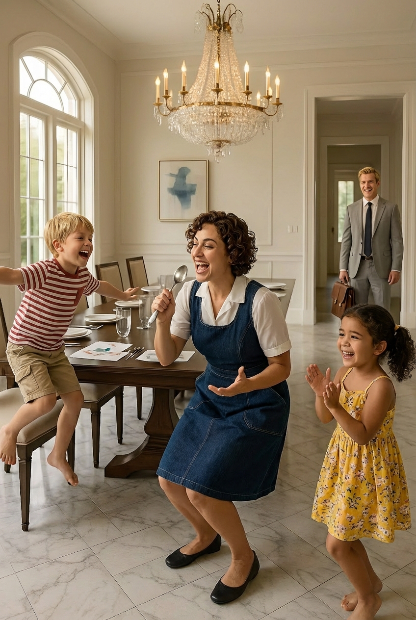 Un milionario torna a casa prima e scopre un gesto che lo commuove profondamente