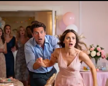 My husband dragged me out of the baby shower without explanation. He wouldn’t speak until the doors closed behind us. Then he looked at me and said, “Julia, the father of Hailey’s baby… he looks exactly like me.” My heart dropped.