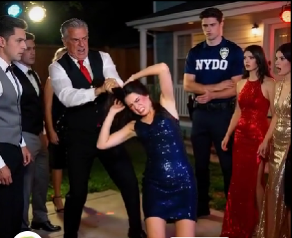 My dad hit me in the face then dragged me out by my hair in front of 68 guests at my brother’s promotion party. My brother clapped and said: ‘You had it coming.’ No one stopped them. But they didn’t know… I made 1 calls. By morning, their lives were in ruins.