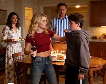 My stepsister demanded to cut my birthday cake, but when I cut it instead, she slapped me. Then, my dad defended her, telling me to show some respect for the family. Now,