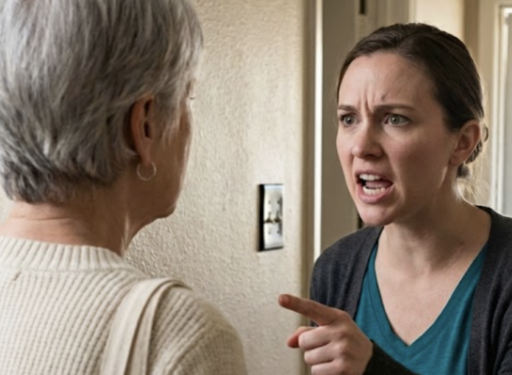 Nel momento esatto in cui ho varcato la soglia della casa intestata a me, mia nuora mi ha puntato il dito contro e ha urlato: