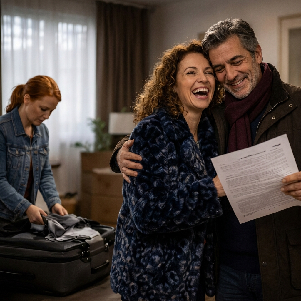 — «L’ho spolpata fino all’ultimo centesimo!» — rideva lui, cacciando di casa la moglie con cui aveva condiviso trentotto anni di vita, tutto per seguire la giovane amante. Ma già un’ora più tardi un semplice bussare alla porta avrebbe trasformato quell’orgoglio in rimpianto amaro.