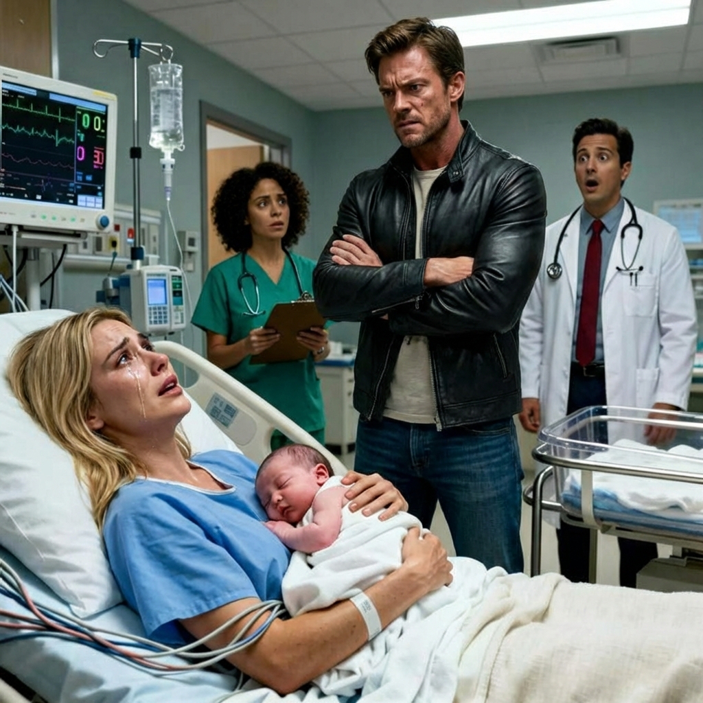 Mio marito ha guardato il neonato subito dopo il parto e ha sorriso come se nulla fosse: