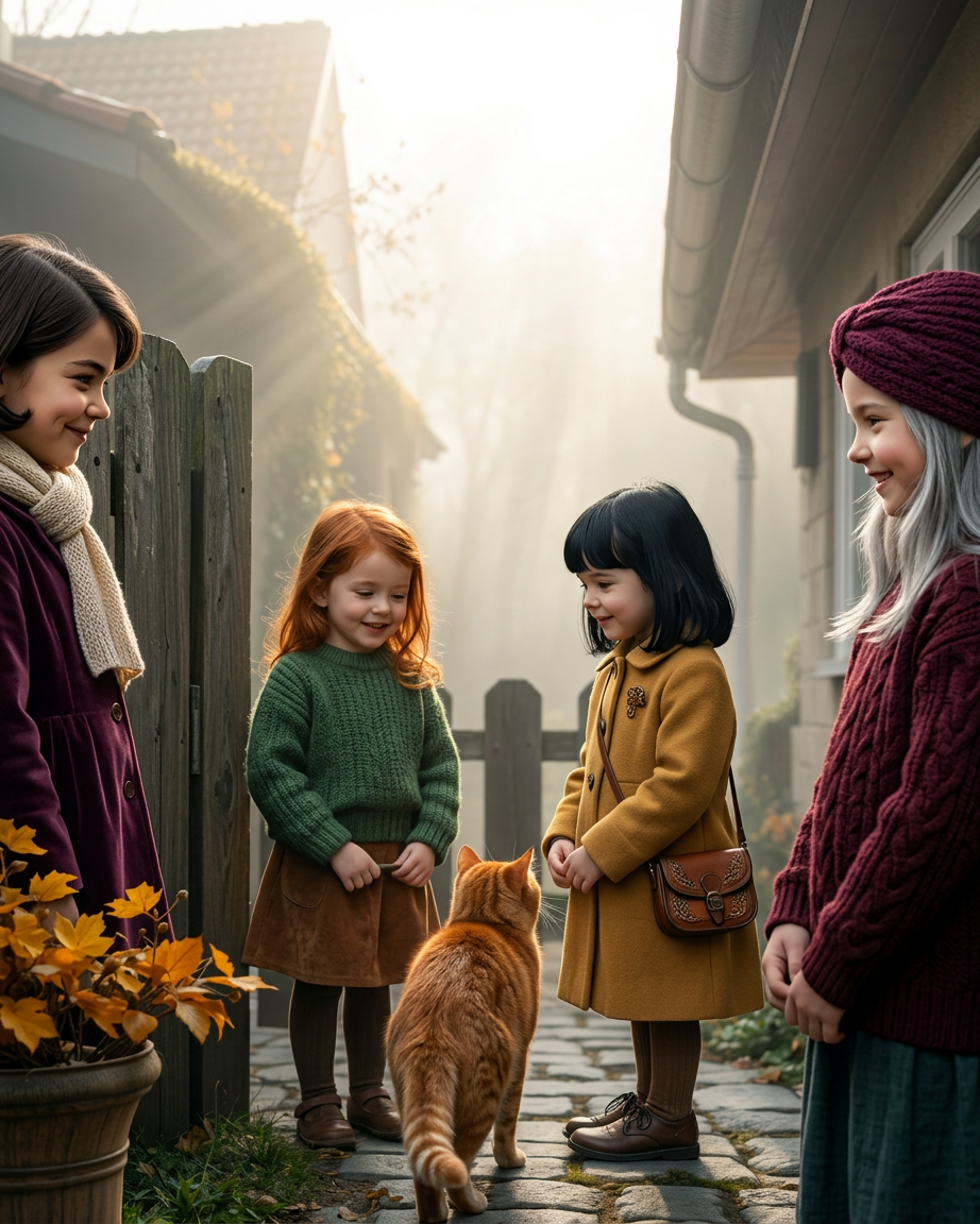 «Papà, non portarla via!» – singhiozzò la più piccola, Caterina, col nasino rosso di pianto. «Non pu…