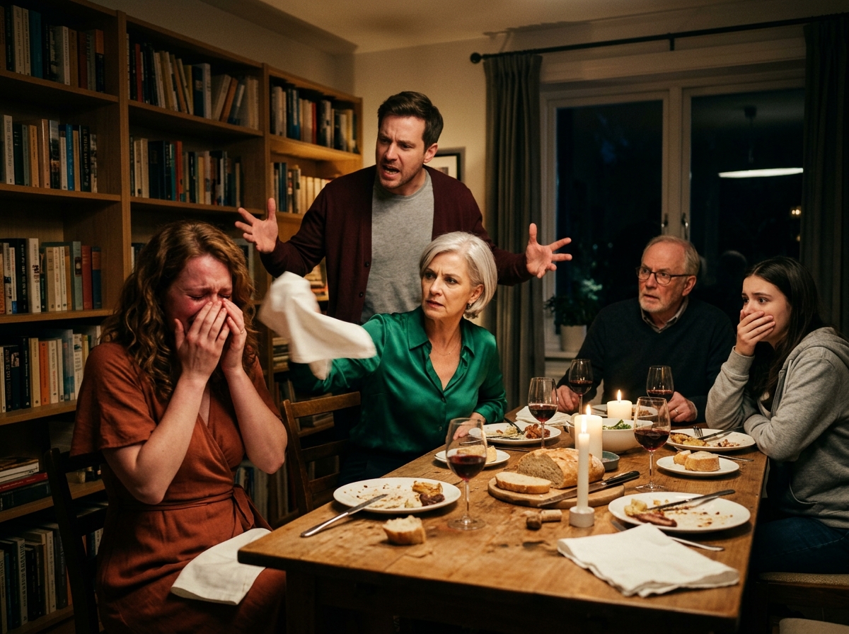 Durante la cena di famiglia, mia nuora annunciò: “Abbiamo venduto il nostro appartamento e domani ci trasferiamo a casa tua!