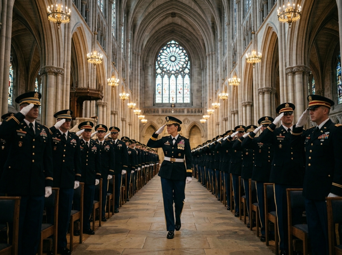 Mia sorella sbuffò: “Davvero indossi questo al tuo matrimonio?” — finché non entrai io, in alta uniforme, con quattro stelle sulle spalle. Quando 500 Marines si alzarono e gridarono: “Generale sul ponte!”, nella stanza calò il silenzio.