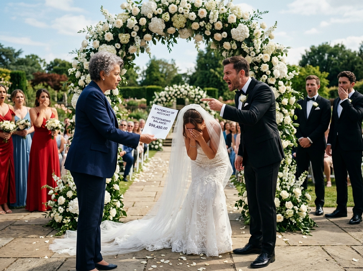 Al matrimonio di mia nipote mi hanno derisa con un cartellino con su scritto “La vecchietta assente”. Ho sorriso, sono salita in limousine e sono tornata a casa in silenzio. Pochi minuti dopo, gli sposi si sono ritrovati a dover pagare l’intero conto del matrimonio, un conto che davano per scontato avrei pagato io.
