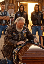 Cinquanta motociclisti, durante un funerale, si sono tolti silenziosamente i giubbotti, lasciando tutti perplessi dal gesto, finché non è diventato chiaro che l’uomo che stavano onorando aveva orchestrato questo ultimo tributo molto prima della sua morte.